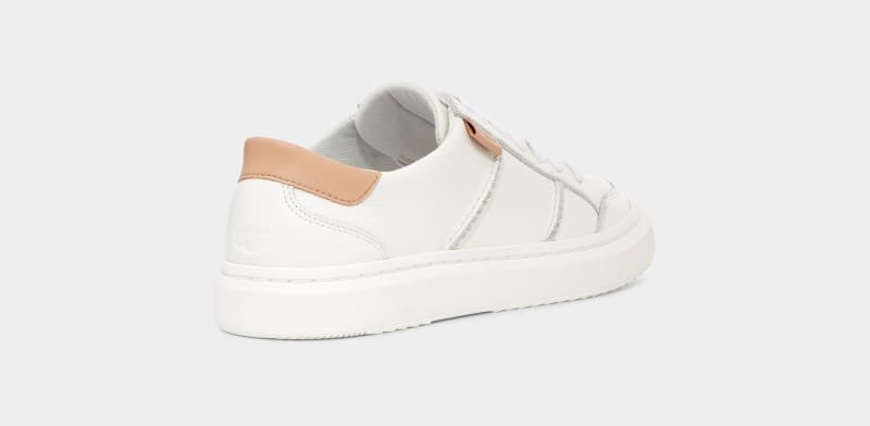 White Ugg Alameda Lace Women's Sneakers | South Africa-2503867