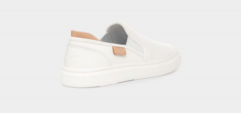 White Ugg Alameda Slip On Women's Sneakers | South Africa-0736428