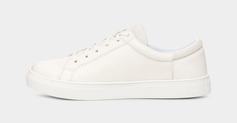 White Ugg Baysider Low Weather Men's Sneakers | South Africa-8537961