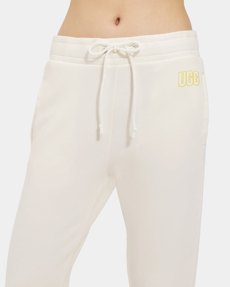 White Ugg Daniella Ii Women's Sweatpants | South Africa-0583194