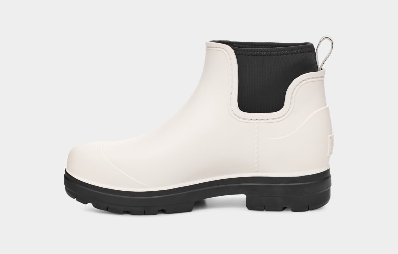 White Ugg Droplet Women's Chelsea Boots | South Africa-2043576