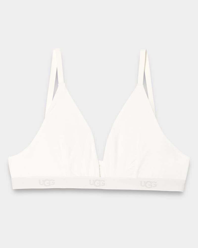 White Ugg Francis Bralette Women's Underwear | South Africa-0671259