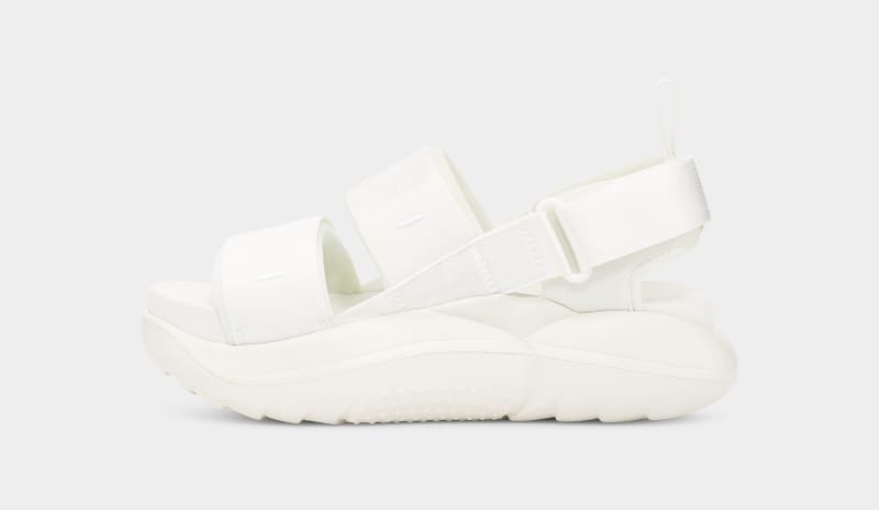 White Ugg La Cloud Sport Women's Sandals | South Africa-1203957