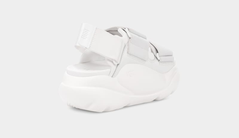 White Ugg La Street Women's Sandals | South Africa-8730915