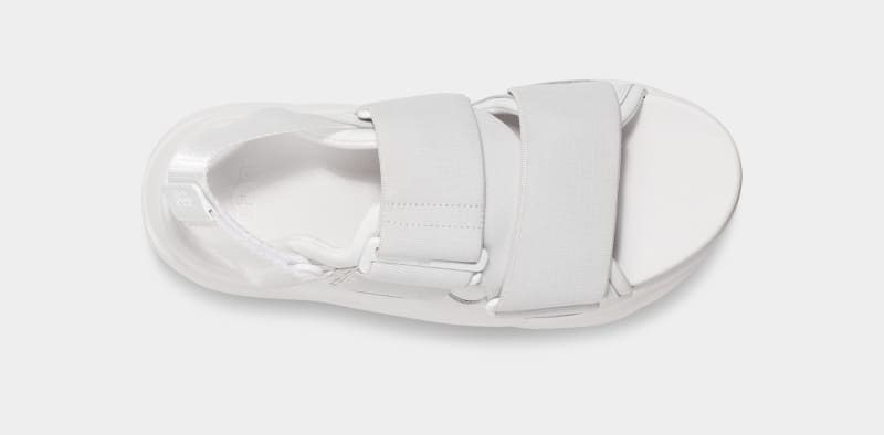 White Ugg La Street Women's Sandals | South Africa-8730915