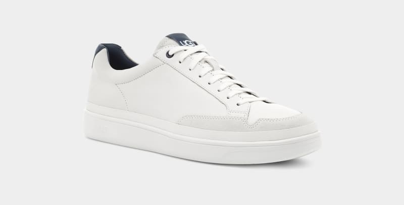 White Ugg South Bay Low Men's Sneakers | South Africa-5369128