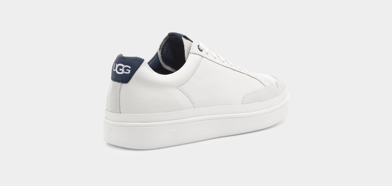 White Ugg South Bay Low Men's Sneakers | South Africa-5369128