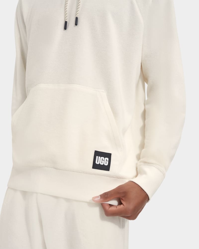 White Ugg Terrance Men's Hoodie | South Africa-3857246