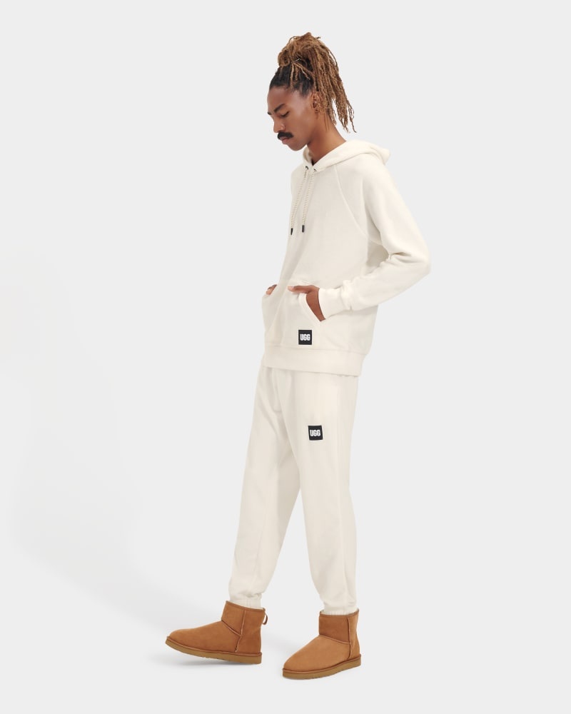 White Ugg Terrance Men's Hoodie | South Africa-3857246