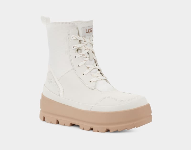 White Ugg The Ugg Lug Women's Boots | South Africa-6410753