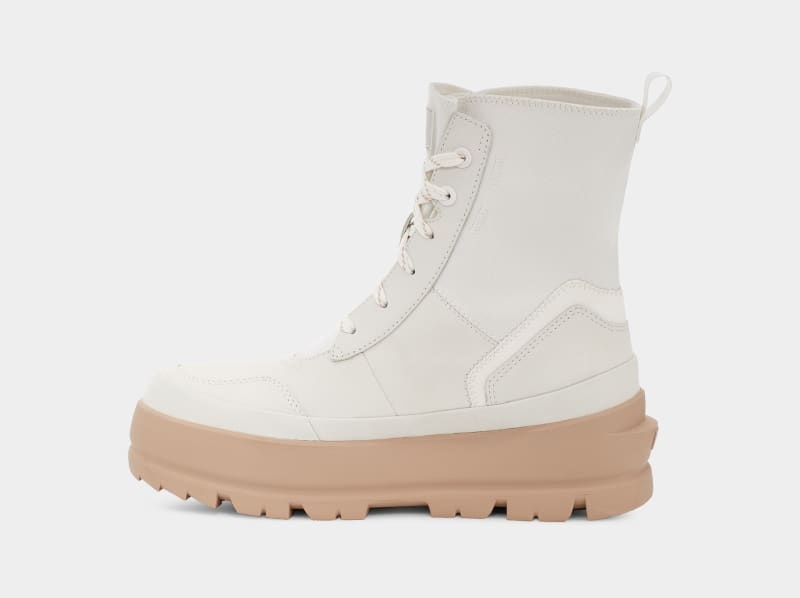 White Ugg The Ugg Lug Women's Boots | South Africa-6410753