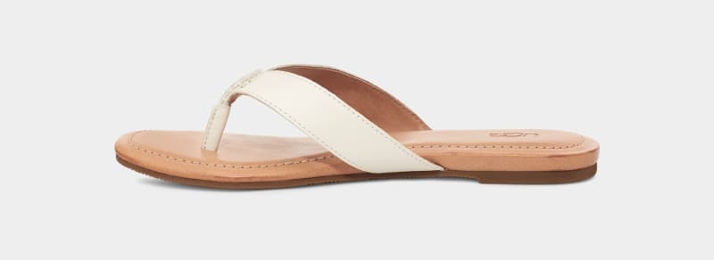 White Ugg Tuolumne Women's Slides | South Africa-1746205