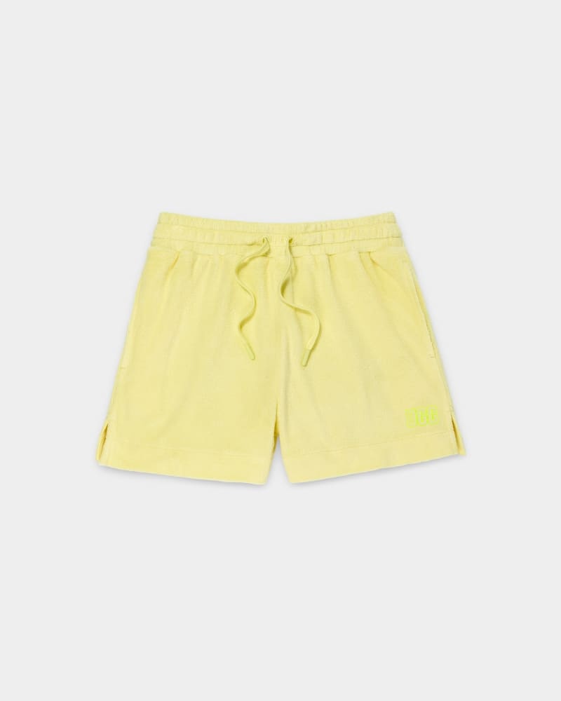 Yellow Ugg Amiah Drawstring Women's Shorts | South Africa-4027169