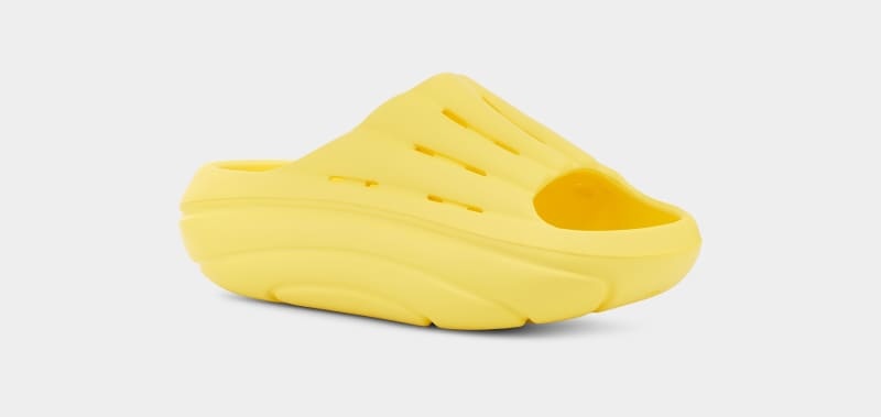 Yellow Ugg Foamo Women's Slides | South Africa-4567928