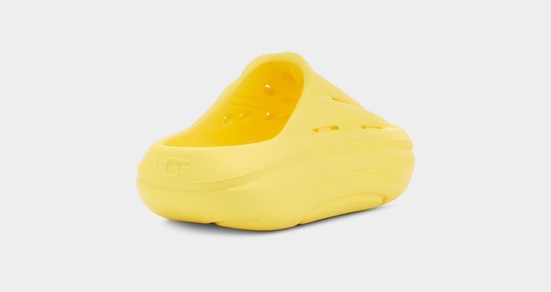 Yellow Ugg Foamo Women's Slides | South Africa-4567928