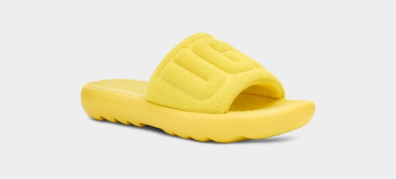 Yellow Ugg Mini Women's Slides | South Africa-6710925