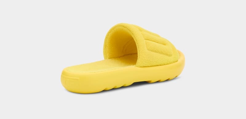 Yellow Ugg Mini Women's Slides | South Africa-6710925