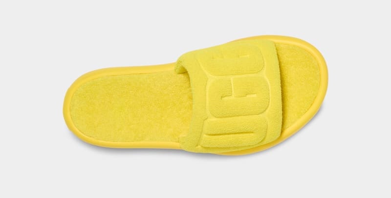 Yellow Ugg Mini Women's Slides | South Africa-6710925