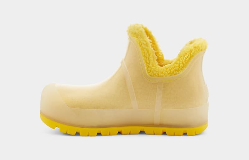 Yellow Ugg Raincloud Clear Women's Boots | South Africa-7093514