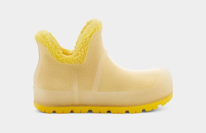 Yellow Ugg Raincloud Clear Women\'s Boots | South Africa-7093514