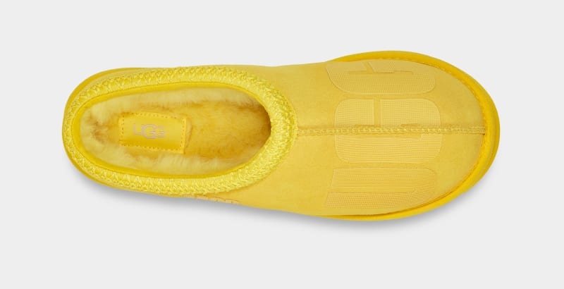 Yellow Ugg Tasman Scatter Graphic Men's Clogs | South Africa-0128435