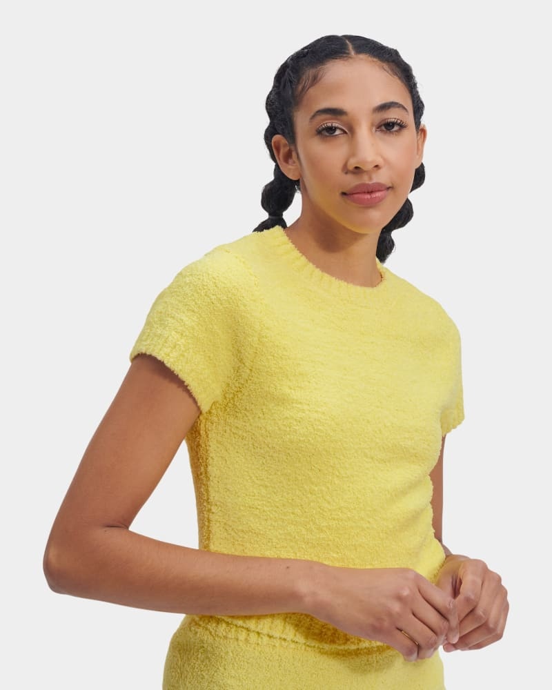 Yellow Ugg Zadie Women's Tops | South Africa-5671408