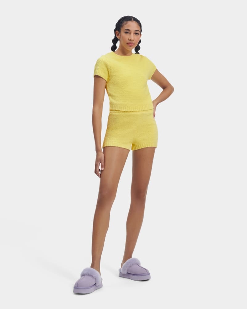 Yellow Ugg Zadie Women's Tops | South Africa-5671408